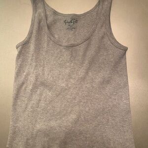 Brandy Melville / John Craft - ribbed gray tank
